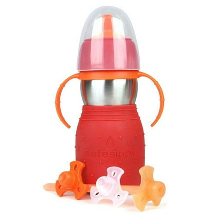 Kid Basix The Safe Sippy 2 Toddler Cup - Red