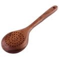 thumbnail image 2 of 2X Teak Wood Spoon Long Handle Spoon Ladle Big Rice Paddle Wooden Cooking Spoon Skimmer Scoop Wooden Kitchen Utensils, 2 of 8