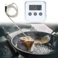 thumbnail image 3 of Electronic Thermometer Timer Food Meat Temperature Meter Gauge with Probe, 3 of 6