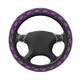 thumbnail image 3 of Fotbe Carnival Masks and Beads Steering Wheel Cover Universal 15 in Car Accessories for Men Women,Steering Wheel Protector Comfortable Protective Case for SUV Sedan Decor, 3 of 8