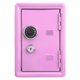 thumbnail image 3 of Mini caja de almacenamiento de dinero para llaves para niños, caja de seguridad de simulación, suministros de innovación de Metal, color rosa, 3 of 5