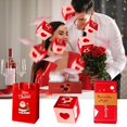 thumbnail image 1 of Feltree Surprise Christmas Box, Unique Red Gift Boxes Set, Surprise Gift Box Explosionn Cute Exploding Box Out Bounce Boxes for Christmas Gift Birthdays New Year, 1 of 1