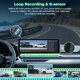 thumbnail image 4 of LAMTTO Pantalla táctil inalámbrica Carplay de 9,26 pulgadas con cámara frontal 4K, receptores de medios digitales con pantalla Carplay portátil: Android Auto, Bluetooth, navegación GPS, sensor G, grab, 4 of 5