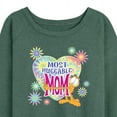 thumbnail image 3 of Garfield - Mother's Day - Most Huggable Mom - Women's Lightweight French Terry Long Sleeve Shirt, 3 of 5