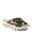 BLACK, variant on Women's GAIGE Slides – Crisscross Design, Arch Support, and Shock-Absorbent Sport Outsole