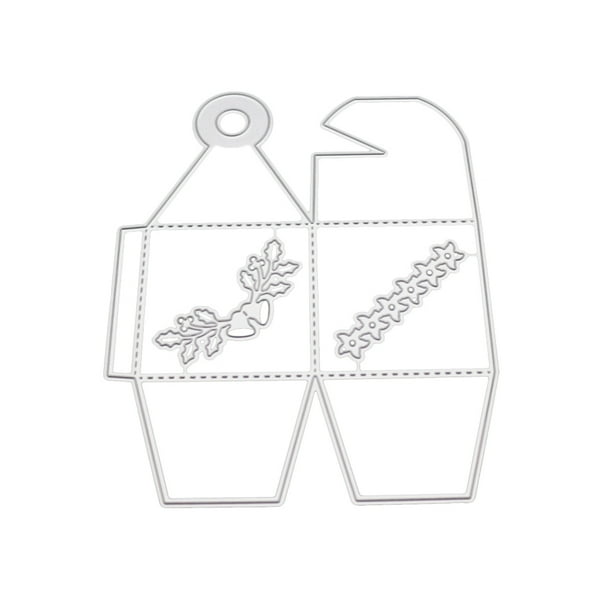 JULYING Christmas Bell Candy Box Metal Cutting Dies Stencil