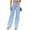 Light blue, variant on High Waisted Straight Leg Women's Jeans Loose Casual Lightweight Denim Pants