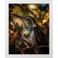 thumbnail image 2 of Maki 26x31 White Modern Wood Framed Wall Art Titled - The Slight Hum Iv, 2 of 6