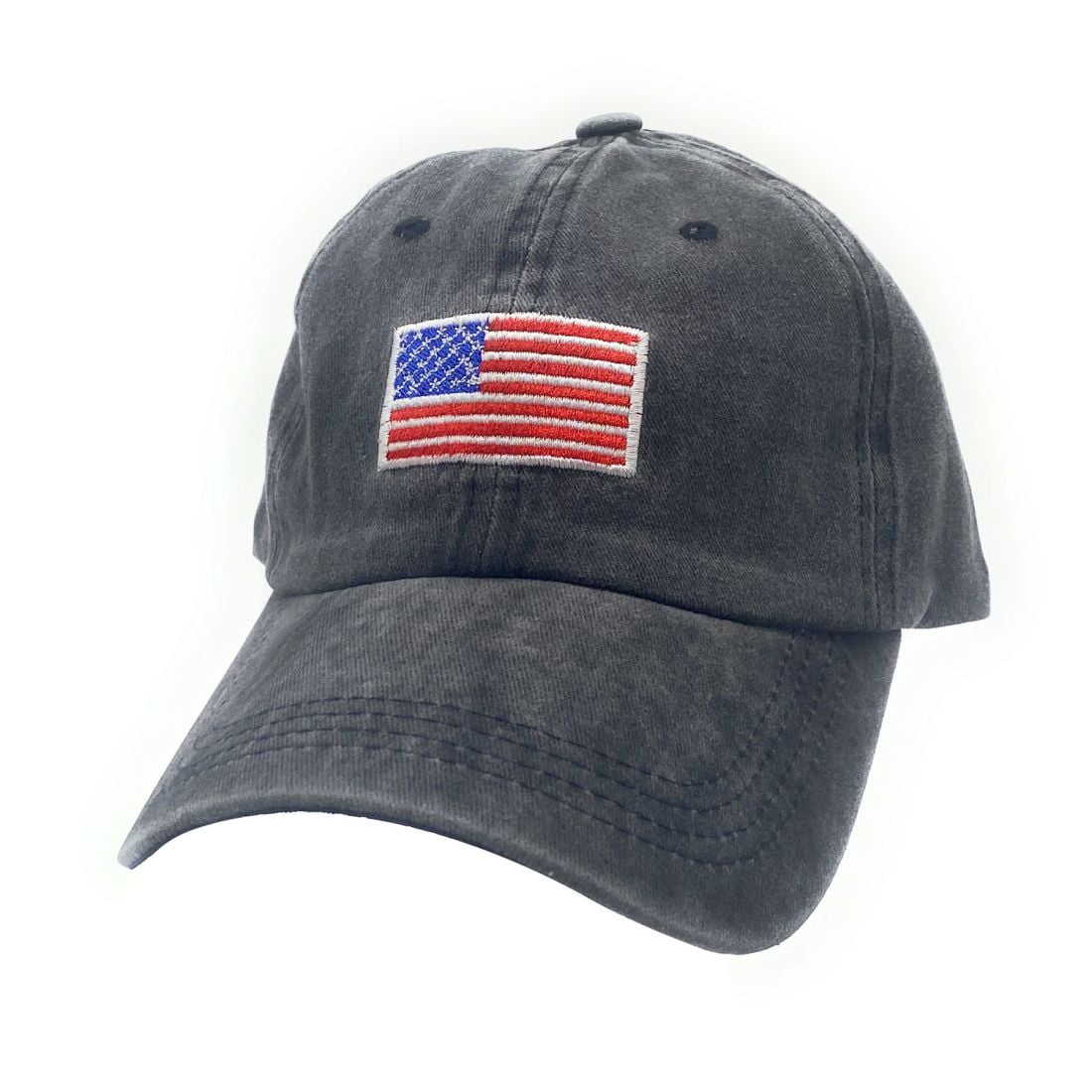 Empire Cove Washed USA Flag Cotton Baseball Dad Caps Patriotic Hats