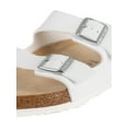 thumbnail image 6 of BIRKENSTOCK Unisex Arizona Leather Sandal, White Birko Flor, 45 R EU, 6 of 9