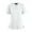 White, variant on Scrubs for Women Solid Color Lightweight V-Neck Short Sleeved Scrub Tops Healthcare Uniform Outfit Clothes