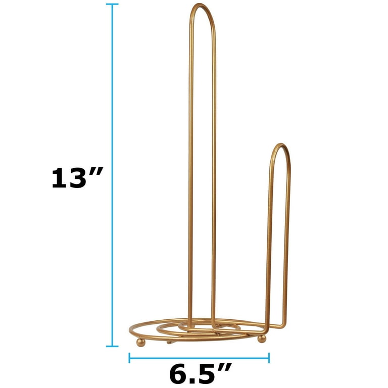 Target shops gold paper towel holder