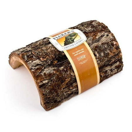 Fluker's Half Log Shelter for Reptiles, XLG