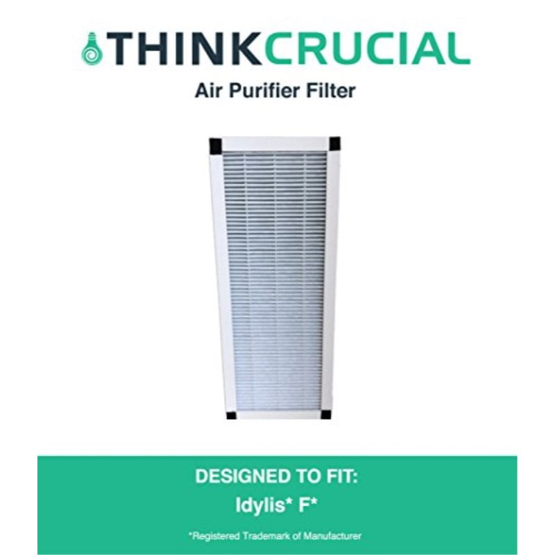 replacement for idylis f hepa style air purifier filter fits ac38, compatible with part