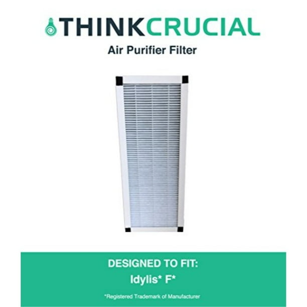 Replacement For Idylis F Hepa Style Air Purifier Filter Fits Ac 38 Compatible With Part 560885 By Think Crucial Walmart Com Walmart Com