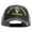 Black, variant on U.S. Army 1st Cavalry Division Embroidered Low Profile Special Cotton Mesh Cap - Black OSFM