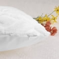 thumbnail image 4 of Unique Bargains Shaggy Plush Throw Pillow Covers Couch Pillow Covers (2 Count) White-1 12" x 20", 4 of 6