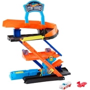 Hot Wheels City Track Toy Track Stunt Garage 4+