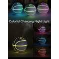 thumbnail image 5 of Quite Humidifiers for Bedroom, Basketball Ultrasonic Cool Mist Air Humidifier for Boy Babies Room With Night Light, Working Time Up to 8H (White), 5 of 6