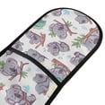 thumbnail image 2 of Dailycode Double Sided Oven Mitt with Loop Heat Resistant Kitchen Long Potholders 7" x 35" Various Pose Koalas, 2 of 6
