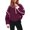 7# Wine, variant on Huankd Oversized Fleece Sherpa Jacket for Women Zip Up Fuzzy Teddy Coat Soft Warm Long Sleeve Winter Outerwear with Pockets 2025 Khaki M