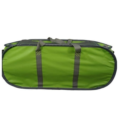 RT102 Lime Green-Grey-R Car Trunk Organizer