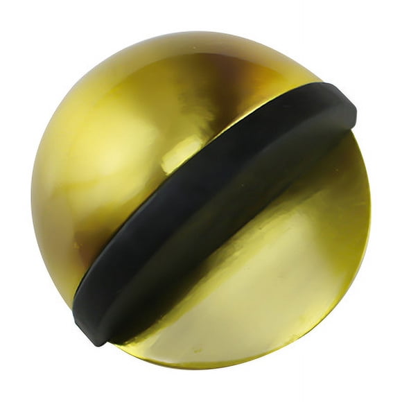 Tope de puerta de goma anticolisión con parte superior de tortuga de acero inoxidable sin perforaciones Tope de puerta con ventosa para puerta de inodoro de vidrio