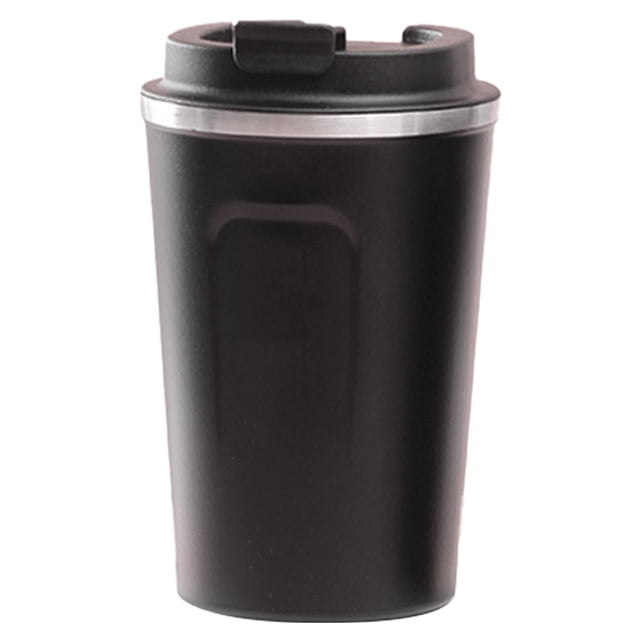 Taza de café aislada con tapa, vaso de té de acero inoxidable al vacío, taza termo