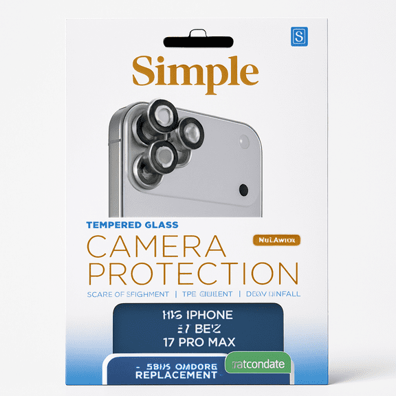 Simple Camera Protection for iPhone 17 Pro and 17 Pro Max