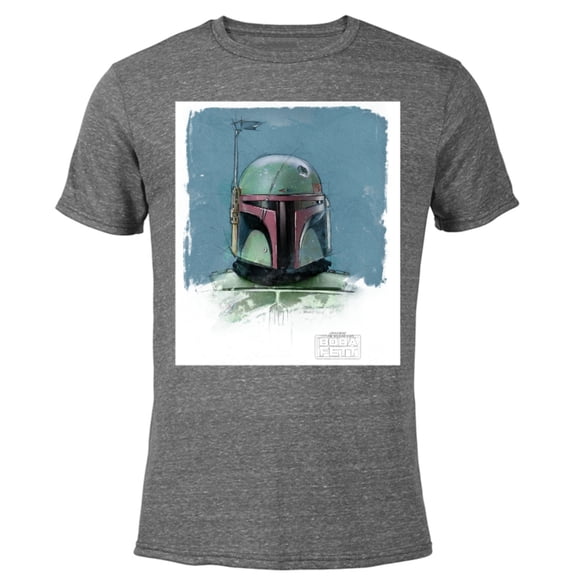 Star Wars The Book of Boba Fett Armor - Short Sleeve Blended T-Shirt for Adults – Customized-Dark Heather