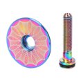 thumbnail image 1 of Headset Top  28.6Mm Ti Alloy Excellent Heat Dissipation Headset Cover Mountain Bikes Road Bikes For Enhanced Ride Stability, 1 of 7