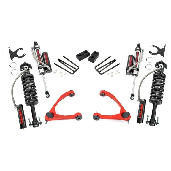Rough Country 3.5" Vertex Lift Kit for 07-18 Chevy/GMC 1500 2WD - 19850RED