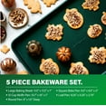 thumbnail image 6 of Granitestone 20 Piece Non-Stick Cookware Set, Granite Coated, Oven Safe, Dishwasher Safe, Green, 6 of 13