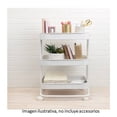 thumbnail image 4 of Carrito de Servicio American Crafts We R Memory Keepers Utilitario con 3 Niveles con Ruedas Blanco, 4 of 4