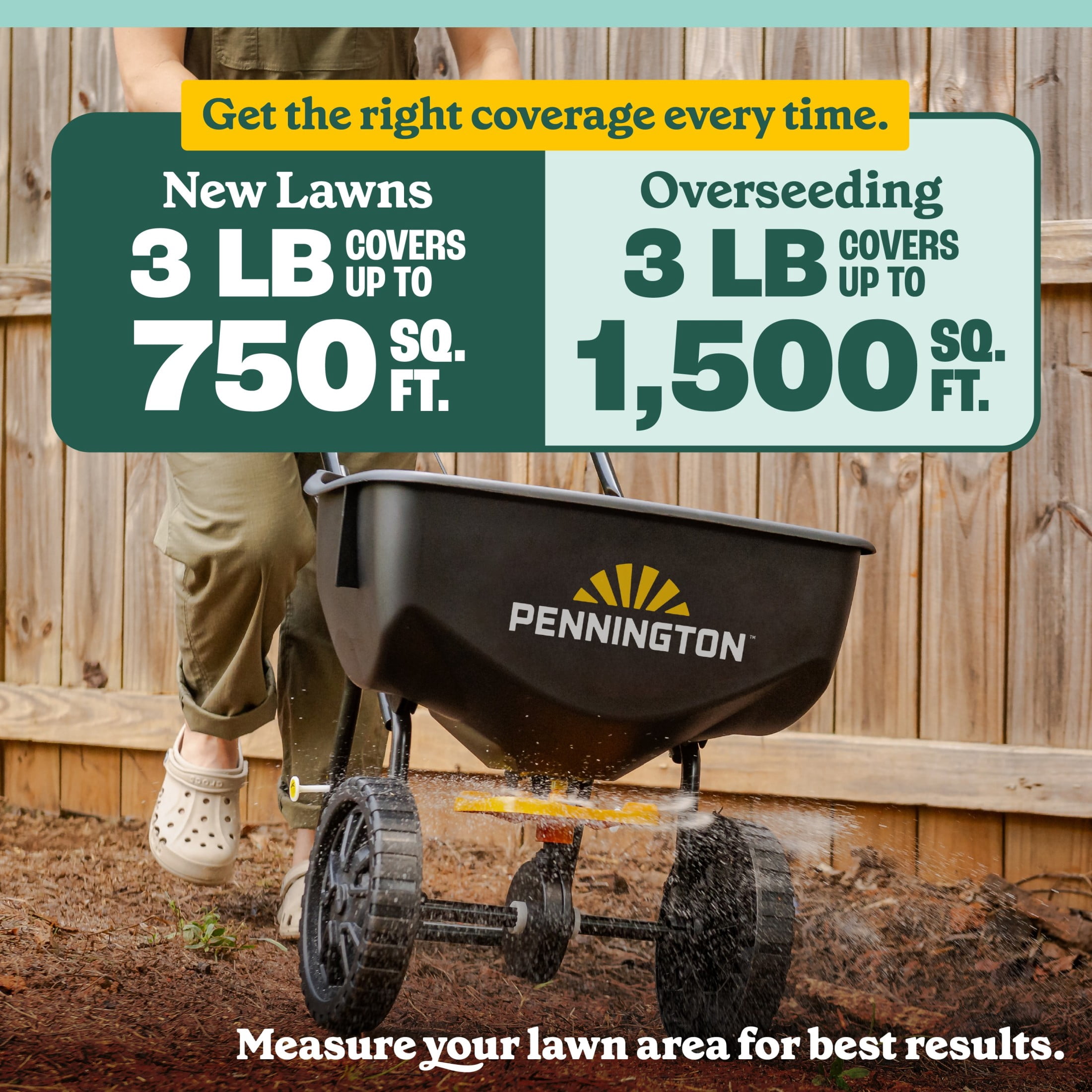 Pennington No Mow Grass Seed Mix 3lb for Low Maintenance Lawns