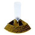 thumbnail image 3 of Comedero para reptiles, resistente, estable, multiusos, dispensador automático de agua, accesorios para ranas cornudas, mascotas trepadoras y Marrón claro, 3 of 8