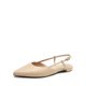 thumbnail image 1 of Zapatos DREAM PAIRS Flats con Tira Trasera y Punta Fina Nude Talle 8.5, 1 of 9