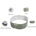 thumbnail image 3 of Metal Raised Garden Bed Kit for Fruits, Vegetables Flowers, with Open Bottom Design, Rounded Corners, Easy Installation Design, 20cm Metal Raised Garden Bed for Garden, 3 of 7