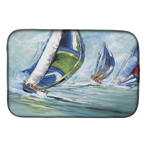 Boat Race Dish Drying Mat