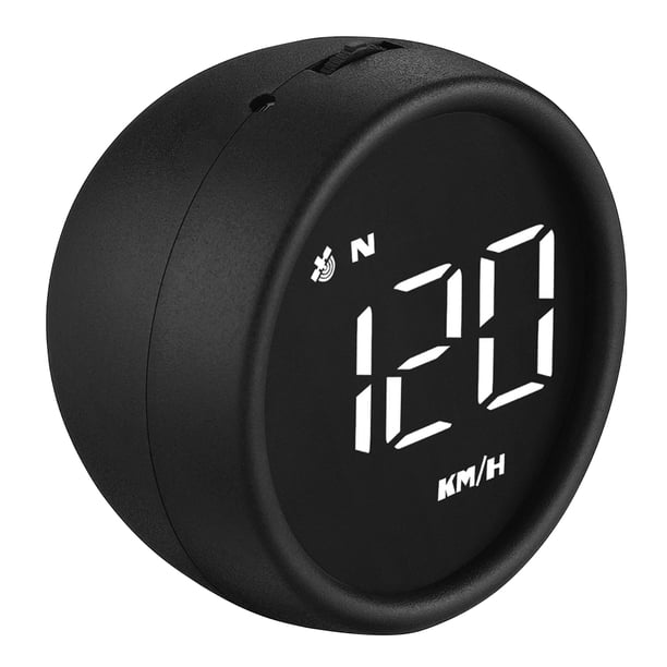 Velocímetro Irfora Velocímetro Head Up Display GPS Velocímetro Multifuncióna Alarma Recordatorio Velocímetro del coche Velocímetro electrónico de medición de kilometraje Sensibilidad automát Irfora Velocímetro