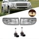 thumbnail image 2 of 1Pair Front Fog Lights Halogen Lamp for Land Cruiser LC100 FJ100 1998-2007 Bumper Foglights Driving, 2 of 5