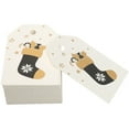 thumbnail image 1 of 100Pcs Xmas Hanging Tags Decorative Paper Tags Creative Gifts Tags Socks Hanging Decors Hanging Tags, 1 of 7