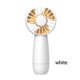 thumbnail image 5 of Yuarrent Mini ventilador de mano, 3 velocidades, ajustable, para oficina, escuela, bolsillo, pequeños ventiladores personales, portátil, Picnic, Electrodomésticos Blanco Yuarrent HA074340-01, 5 of 6