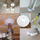 thumbnail image 4 of Cubierta de tubo de roseta para radiador, calefacción, plomería, cubierta de orificio de pared, piso, 10 piezas (cubierta de tubo de radiador), 4 of 5