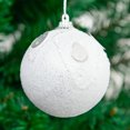 thumbnail image 4 of Fjnjuu Christmas Tree Balls Ornaments Xmas 8cm Christmas Ball Foam Hanging Ball Snowball Snow Scene Wedding Arrangement Props Christmas Tree Pendant Decoration, 4 of 6