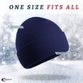 thumbnail image 2 of Premium Imports Beanie Hat | Fashion Skully Cap for Men & Women with Soft Cotton Poly Fabric (BLUE), 2 of 4
