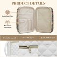 thumbnail image 6 of ZUXONGSY Deer Maple Leaf Print Bible Cover Case for Women Quilted Bible Carrying Case Lightweight ChuZU Bag with Tabs & Durable Handle Christian Gift for Religious, 6 of 8