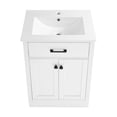 thumbnail image 3 of Burdon 24" Bathroom Vanity in White, 3 of 15