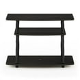 thumbnail image 3 of Furinno Turn-N-Tube No Tools 3-Tier TV Stands with Classic Tubes, Espresso/Black, 3 of 5