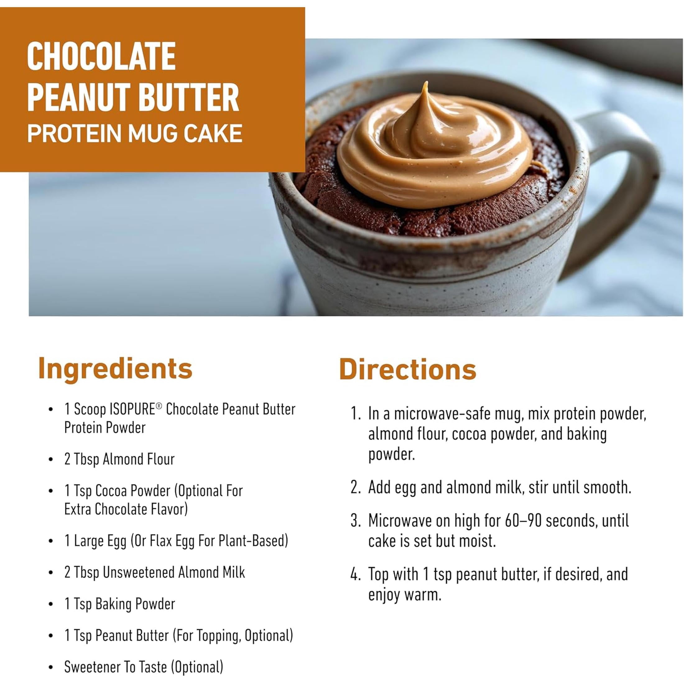 Isopure Low Carb 100% Pure Whey Isolate Protein Powder, Lactose Free, Gluten Free, With Vitamins, Chocolate Peanut Butter, 25g Protein Per Serving, 3 Lbs, 40 Servings (Packaging May Vary)